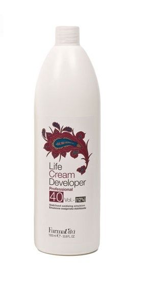 Крем оксидант -Farmavita Life Creme Developer - 40 vol ( 12%) - 1000 мл