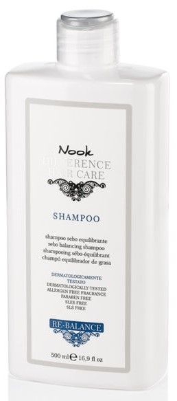Шампоан против мазен скалп - Nook Re-Balance Shampoo 500 мл