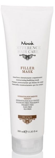 Възстановяваща филър маска за тънки коси -  Nook Repair Filler Mask 300 мл