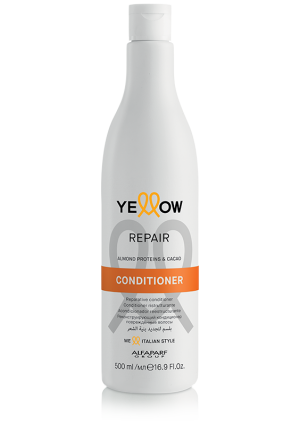 Възстановяващ балсам за суха коса със и без изплакване - Yellow Alfa Parf Repair Conditioner 500 мл