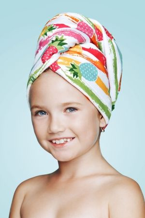 Кърпа за подсушаване на  коса AGLIQUE DOLCE - KIDS