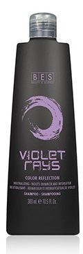 Оцветяващ шампоан Виолетови Лъчи  - BES Color Reflection Shampoo Violet Rays 300 мл