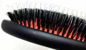 Четка за разресване естествен косъм и дървена дръжка голяма - Keller Exclusive Brush