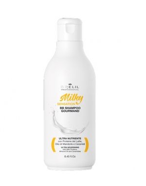 Млечен сметанов гурме шампоан - Brelil BB Milky Sensation Shampoo Gourmand 1000 мл
