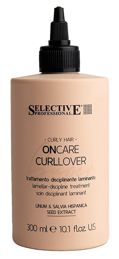Ламинираща терапия къдрава и чуплива коса - Selective Professional OnCare Curllover Lamellar Discipline Treatment 300 мл