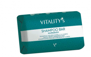 Твърд шампоан за мъже (коса, лице и тяло) - Vitality's  Shampoo bar 75 мл