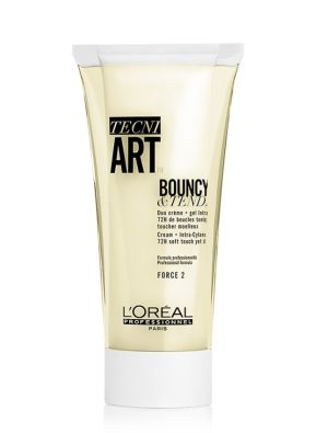Двуфазен гел-крем за къдрици - L'Oréal Professionnel Tecni Art Bouncy & Tender Cream 2 150 мл