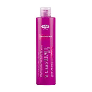 Шампоан за права или къдрава коса - Lisap Ultimate Plus Shampoo 250 мл