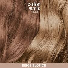 Оцветяваща пяна Бежаво  Русо - Indola Colour Style Mousse Beige Blonde 200 мл