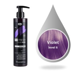 Оцветяваща маска за коса Виолет - Lisap ReFresh Color Mask Violet 250 мл